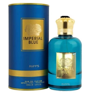 Nuevo eau de parfum en spray Riiffs Imperial Blue de RIIFFS 3,4 OZ/100 ML para hombre - Imagen 1 de 3