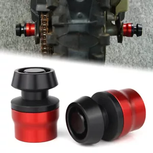 Deslizadores de eje de rueda trasera carretes basculantes aptos para Honda CRF250F 19-24 CR80R 80-02 - Imagen 1 de 15