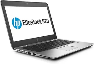 12.5" HP EliteBook 820 G4 : *Core i5-7200U 3.10GHz *8GB *256SSD *Win10*Ofice2019 - Picture 1 of 6