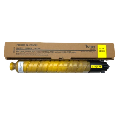 Yellow Generic Ricoh Aficio MP C300 Toner Cartridge (841727) - Image 1 of 3