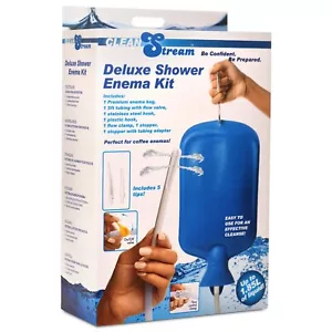 Kit de ducha Clean Stream de lujo Enema - kit de desintoxicación de limpieza de higiene - Imagen 1 de 10