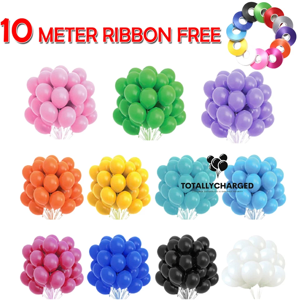 WHOLESALE BALLOONS 100-5000 Latex BULK PRICE JOBLOT Quality Any Occasion BALLONS - Image 1 of 1
