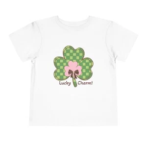 Lucky Charm Toddler Tee, Irish Shirt, Kids St. Patrick's Day, Cute Gift, Sweet - Picture 1 of 73