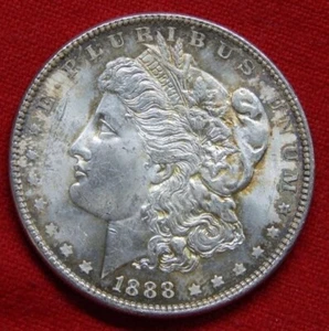 1888 Morgan Silver Dollar $1 ~ Free USA Shipping - Picture 1 of 6