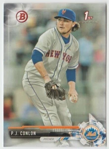 2017 Bowman Prospects #BP11 P.J. Conlon 1st - New York Mets - Picture 1 of 2