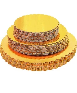 30Pcs 8,10,12 Inch Round Circle Cake Board Base Cardboard Tray Mousse Boards - Picture 1 of 3