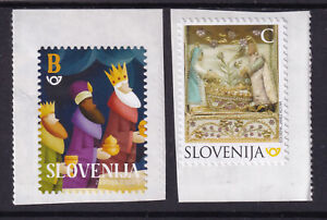 Slovenia 2022 MNH Christmas Three Kings Nativity 26.00 x 35.00 mm from booklet