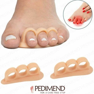 Gel Toe Corrector Straightener Hammer / Claw Toe Spreader Corns Pain Relief Gel - Picture 1 of 6