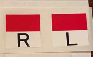 Mitsubishi Lancer Evolution Left and Right Strut Decals. - Picture 1 of 1