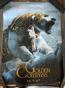 THE GOLDEN COMPASS Movie Poster Original DS 27x40  Advance Style Eva Green - Picture 1 of 4