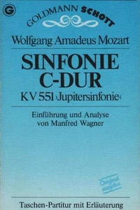Sinfonie C-Dur : KV 551 "Jupitersinfonie" ; Taschen-Partitur. Einf. u. Analyse v - Picture 1 of 1