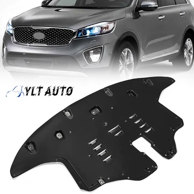 Protector contra salpicaduras de motor para Kia Sorento sin almohadilla de aluminio bajo cubierta 2016-2020 Foto 1 de 4