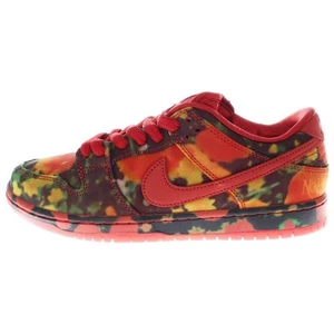 NIKE Sb The Wizard Of Oz Dunk Low Poppy Field Cut Sneakers - Picture 1 of 6