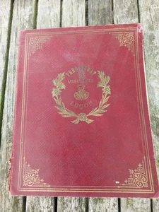 CAHIER D ECOLIER ANCIEN 1888 PENSIONNAT DES URSULINES LUCON EN PARFAIT ETAT RARE - Imagen 1 de 12
