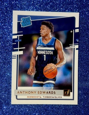 2020-21 Panini Donruss - Rated Rookies Anthony Edwards #201 ROOKIE MINT - Image 1 of 4