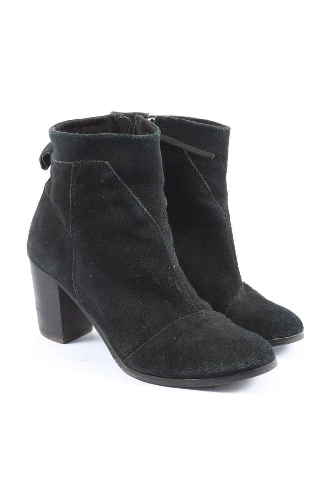 TOMS Botas con cremallera Mujeres Botines Talla EU 39 negro look casual - Imagen 1 de 4
