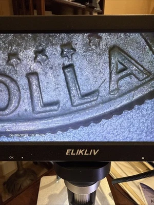 1973D Kennedy Half Dollar Coin Mint Error DDR Double Die Reverse Error.     103 - Image 1 of 4