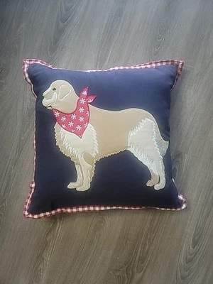  Almohada Martha Stewart 16" X 16" Labrador Foto 1 de 2