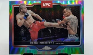 2025 Topps Chrome UFC Paddy Pimblett Refractor #177 | LIGHTWEIGHT - Picture 1 of 2