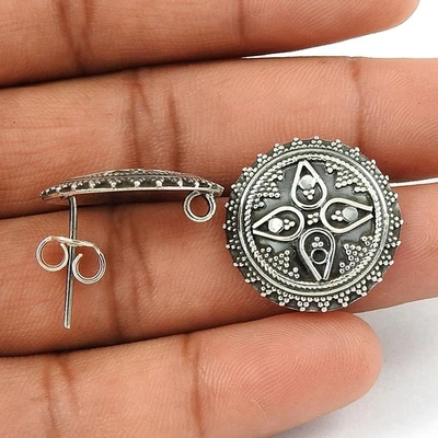 Tendencia Dormilonas Sólido 925 Plata de Ley Joyería Regalo de Navidad para Ella - Imagen 1 de 4