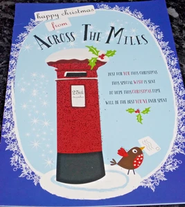 Frohe Weihnachten von der anderen Seite der Meilen, Weihnachtskarte. (CXL6). - Bild 1 von 4