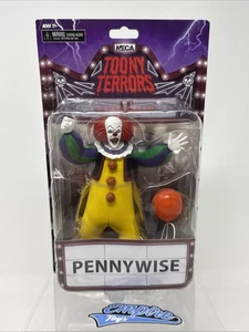 Pennywise IT Tim Curry Toony Terrors NECA Reel Toys Action Figure Sealed - Picture 1 of 7