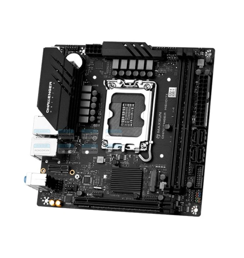 MAXSUN Challenger H610ITX v3 2.5G LGA1700 ITX, DDR4, M.2, PCIe 3.0 x4, HDMI, DP - image 1 of 4