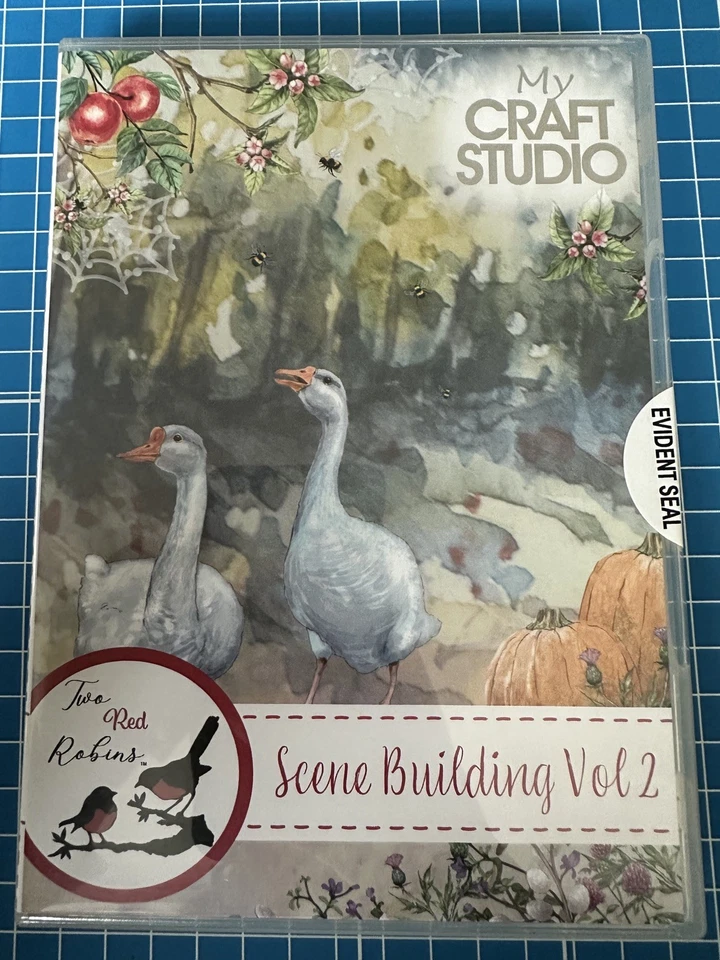 My Craft Studio Two Red Robins Scene Building Vol 2 USB – New & Sealed - Image 1 of 2