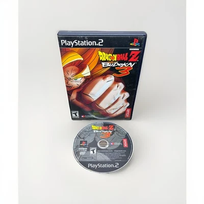 Dragon Ball Z: Budokai 3 (Sony PlayStation 2, 2004) PS2 No Manual B - Image 1 of 4