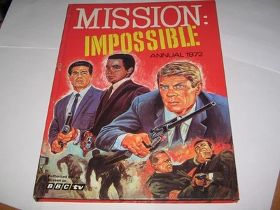 MISSION IMPOSSIBLE   VINTAGE TELEVISION ANNUAL 1972   World Distributors    Nice - Image 1 of 4