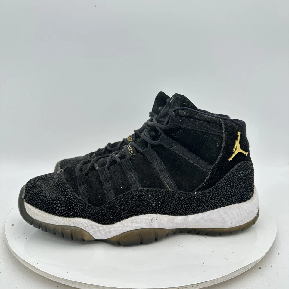 Nike Air Jordan 11 Heiress Juvenil Talla 6Y Mujer 7.5 852625-030 Negro Blanco Zapatos Foto 1 de 4