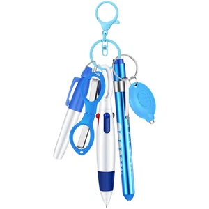 6 Pcs Nurse Pen Set Include Permanent Marker Pen Retractable Ballpoint Pen - Picture 1 of 6