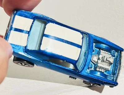 Vintage Hot Wheels Redline 1970 Blue/White Int. Heavy Chevy. - Image 1 of 4