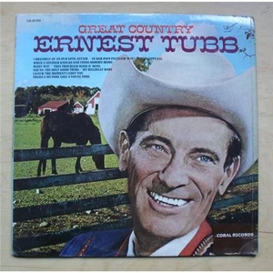 ERNEST TUBB GREAT COUNTRY LP 1968 (LIGHT SIGNS OF USE) USA - Picture 1 of 2