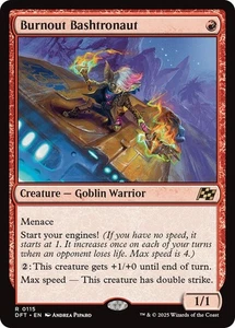 1x Burnout Bashtronaut - Aetherdrift Rare Goblin Red MTG NM EDH Magic - MTG_Dom - Picture 1 of 2