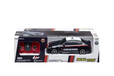 Giocattolo Auto Radiocomandata in Plastica Alfa Romeo Carabinieri Scala 1:24 - Immagine 1 di 3