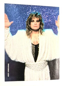 OZZY OSBOURNE / BLACK SABBATH / MAGAZINE FULL PAGE PINUP POSTER CLIPPING (6) - Picture 1 of 1