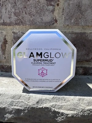 GLAMGLOW Supermud Clearing Treatment Mask - 1.7oz - Image 1 of 3