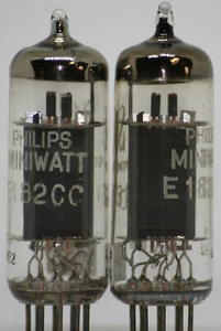 e182cc tube valve Röhre philips SQ special quality e80cc e88cc 7119 valvo ecc99 - Bild 1 von 5