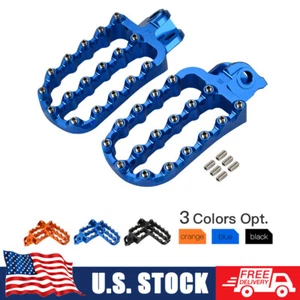CNC Footpegs Footrest Pedal For Husqvarna 701 Enduro/Supermoto 16-23 NORDEN 901 - Picture 1 of 14