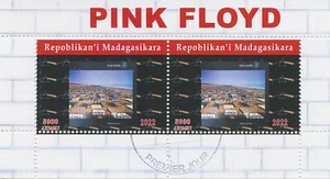 Madagascar 2022 CTO Music Stamps Pink Floyd Albums Album Covers 2v M/S III - Picture 1 of 1