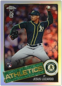 Jesús Luzardo 2020 Topps cromo Ben Baller 1985 refractor #85TC-10 - Imagen 1 de 3
