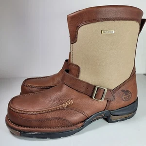 Georgia Boots Athens Men's 13 Electrical Hazard Waterproof Side-Zip Boot GB00245 - Picture 1 of 23