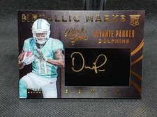 2015 Black Gold Metalic Marks Autograph #ed /99 - DeVante Parker RC #MM-DP
