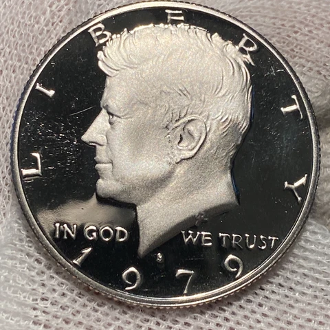 1979-S 50C Kennedy Half Dollar Clad Proof Cover