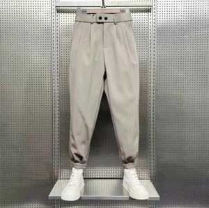 New Men Long pants Spring/ Fall Suit pant Two button Solid Casual trousers Gift - Picture 1 of 21