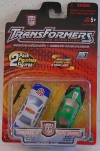 Transformers Robots in Disguise RID Prowl 2 Sideswipe 2-Pack Hasbro Police Car - Picture 1 of 2