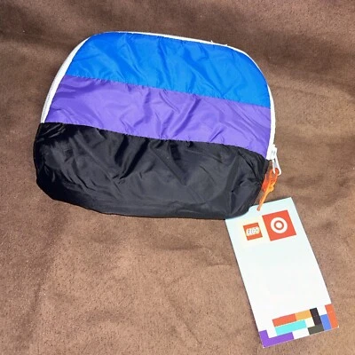 LEGO® Sammlung x Target Federmäppchen Zubehör Reißverschlusstasche Kosmetiktasche. Neu mit Etikett - Bild 1 von 4