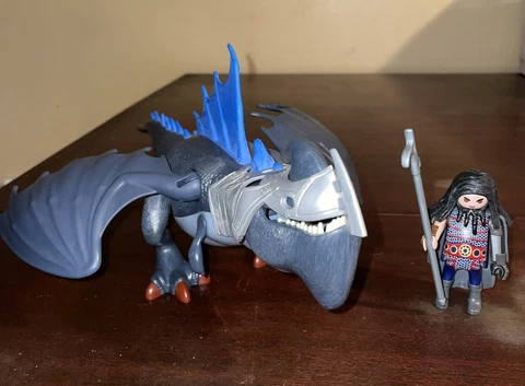 Playmobil How to Train Your Dragon Thunderclaw and Drago Figure 9248 Cover