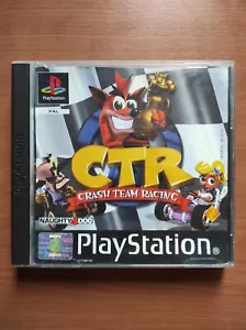 CTR CRASH TEAM RACING PS1 PAL ITALIANO MULTILINGUA PLAYSTATION 1 - Foto 1 di 4